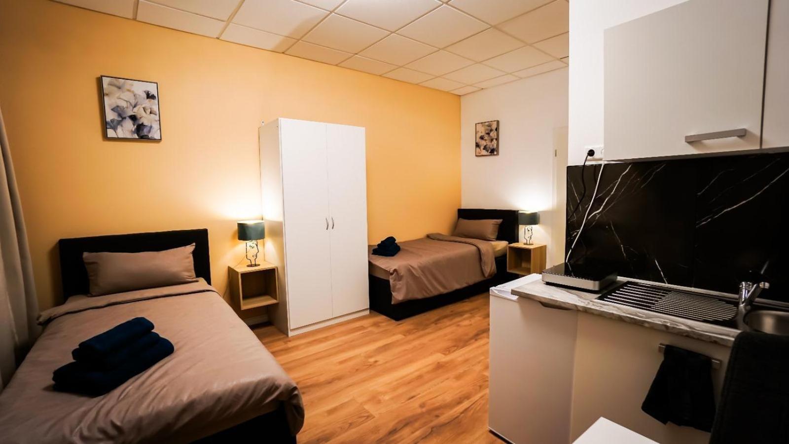 Glow Apartment Magdeburgo Exterior foto